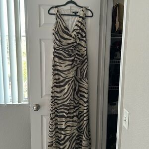 Vintage Ralph Lauren Zebra Dress